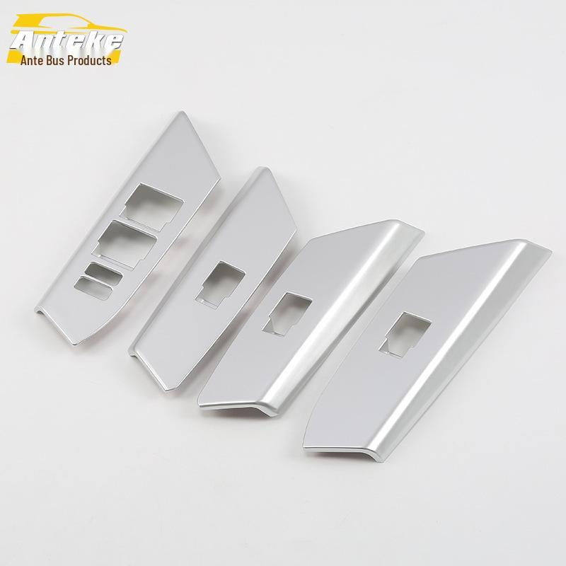 14 RAV4 Glass Switch Decorative Frame - Car Door Window Armrest Lifting Panel Accessory