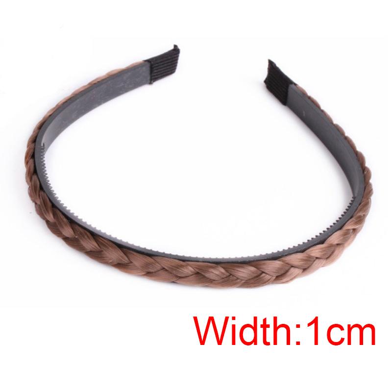 Damen Haarband Fischgrätenzopf Faule Perücke Twist Zopf Stirnband Haarnadel Böhmische Mode Rutschfester Kopfschmuck Braut Haarschmuck
