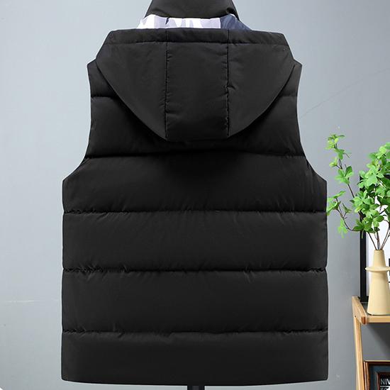 Verdickte Weste für Herbst und Winter Lässige Herrenjacke, Modisches Camisole Ärmellose Baumwolljacke