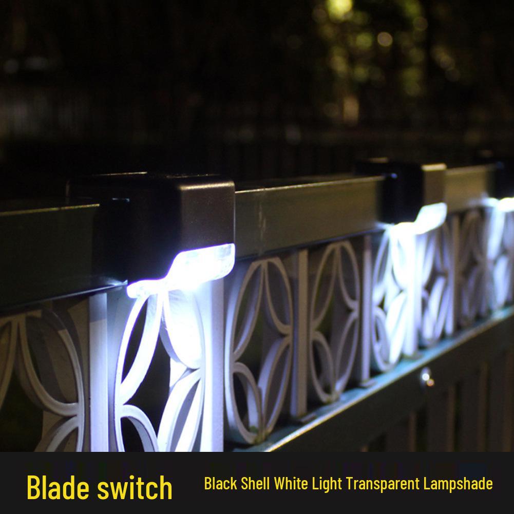Outdoor Solar Step & Garden Railing Lights: Decorative Stair and Fence Illumination