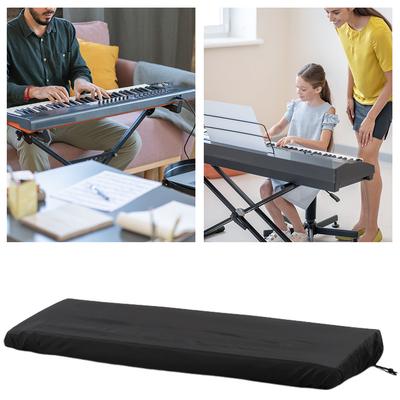 61/88 Keys Piano Keyboard Dustproof Protective Case Adjustable Elastic Cord Adjustable Electric Piano Music Keyboard Cover