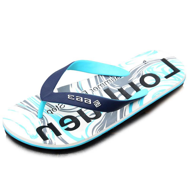 New Non-slip Flip-flops Men's Casual Sandals Pinch Rubber Slippers Men's Summer Beach Sandals