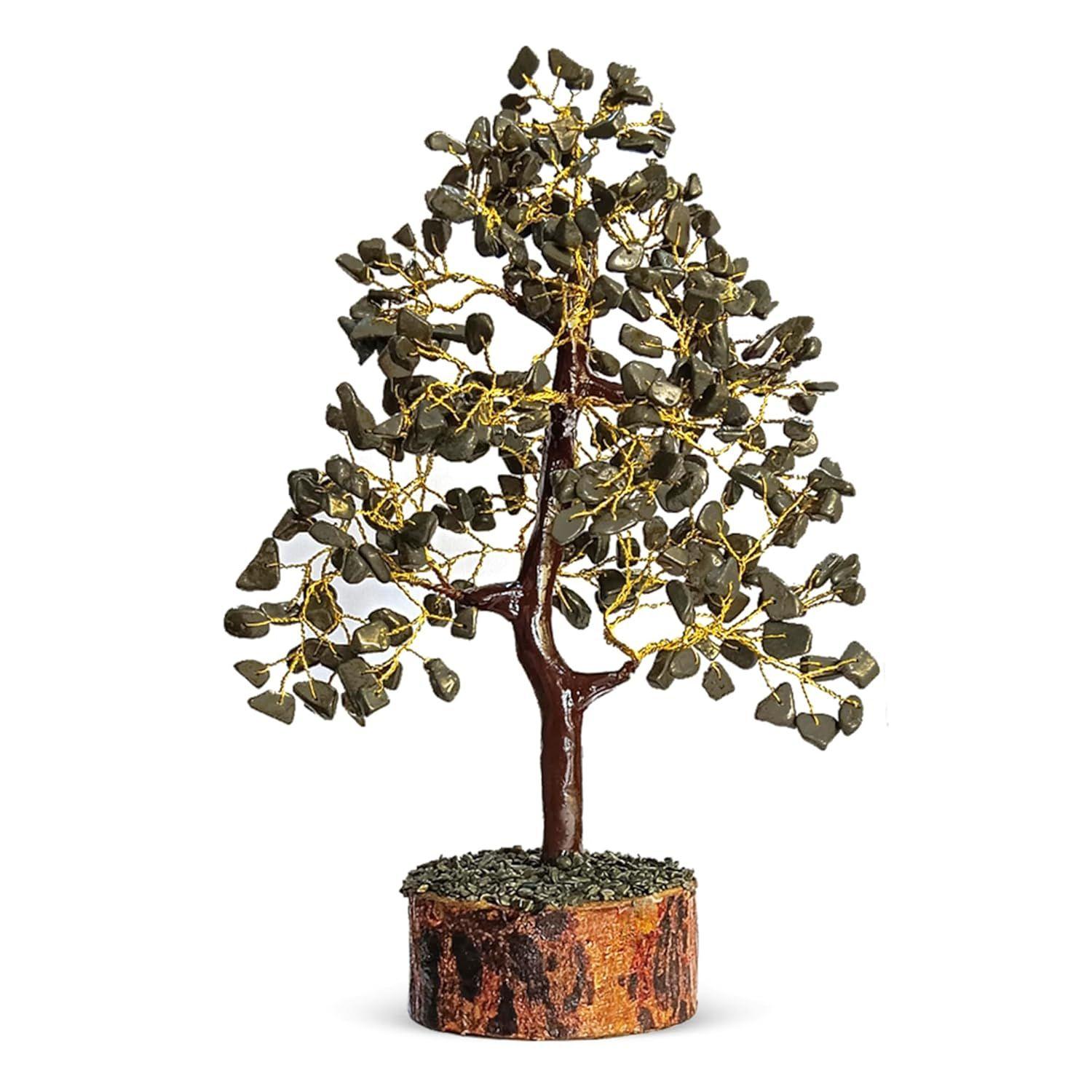 SOLAVA Pyrite Crystal Tree for Money - Money Stone Tree for Wealth,