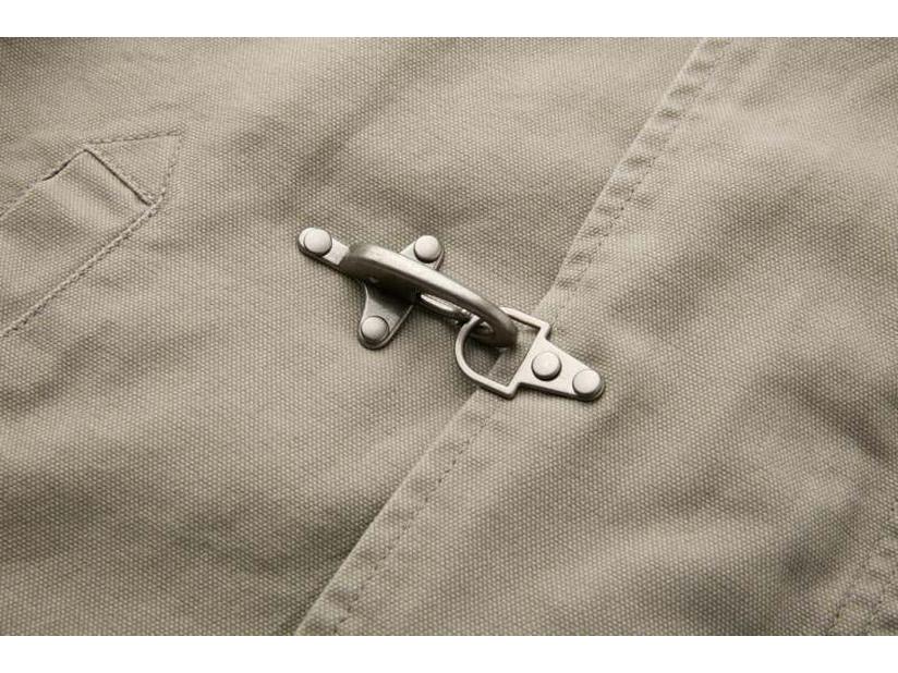 Men's Retro Patchwork Airplane Buckle Jacket