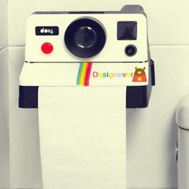 Retro Camera Tissue Box: Cute and Creative Bathroom Toilet Paper Holder & Dispenser