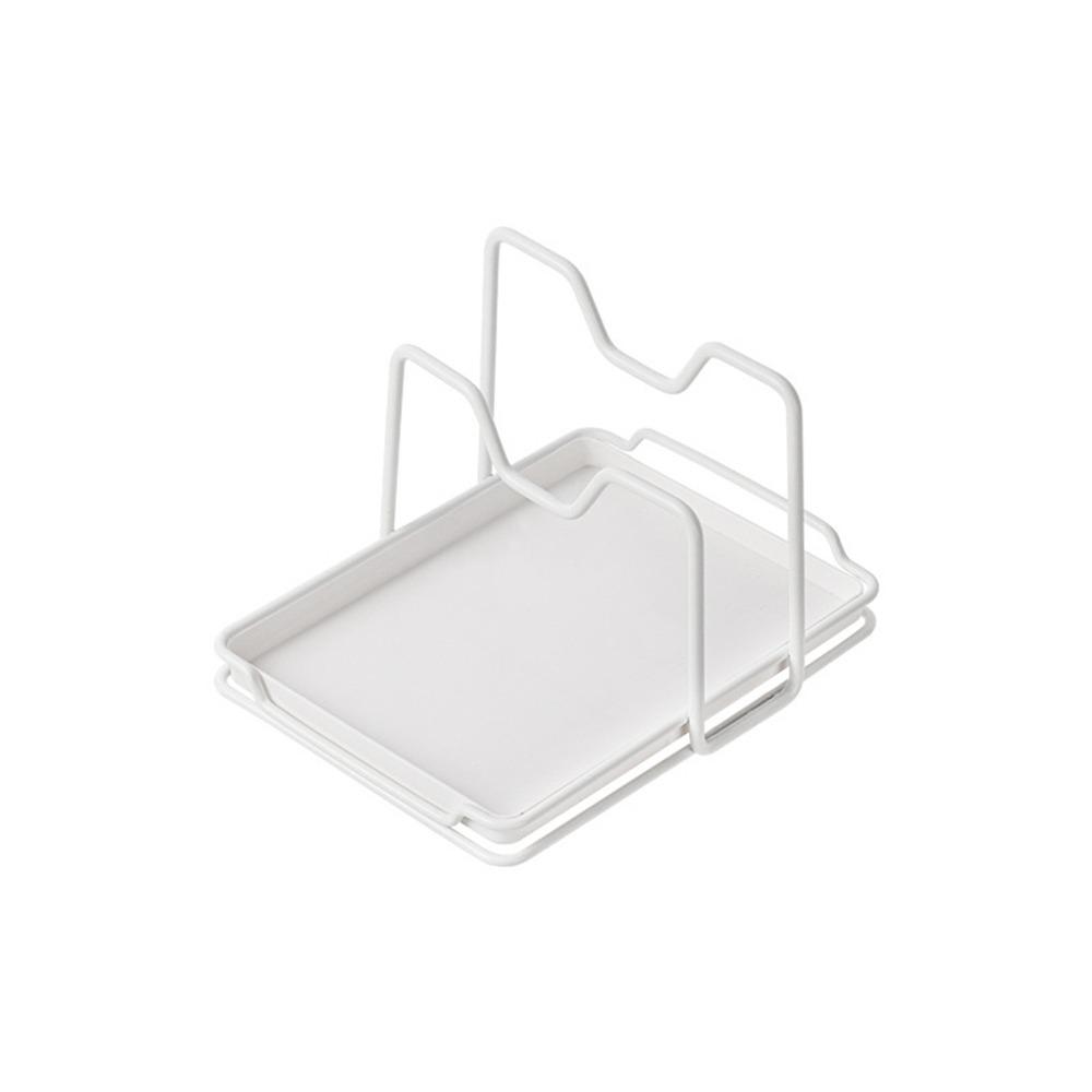 Rustproof Pan Pot Lid Holder Iron Shovel Spoon Rest Multifunctional Cutting Board Stand  Countertop