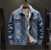 Winter Mens Denim Jackets Fashion Men Fleece Thick Warm Jeans Jacket Men Casual Slim Outwear Windbreaker Cowboy Coats