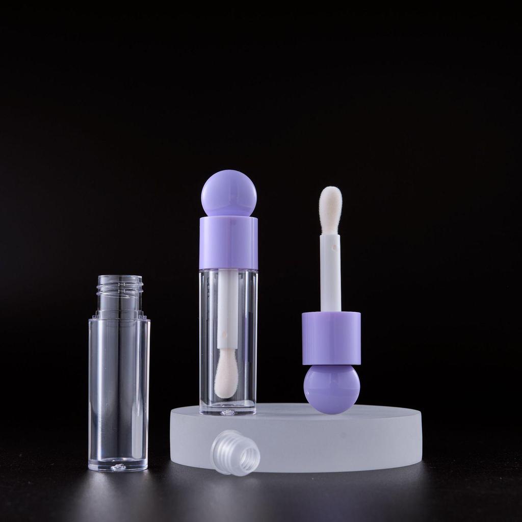 Large Brush Lip Gloss & Eyeliner Tube - Thick, Empty Container for Cross-Border Bestsellers