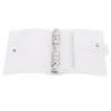 1Pc Transparent Notebook Binder Student Planner Binder Office Supplies 6 Ring A7/A6/A5