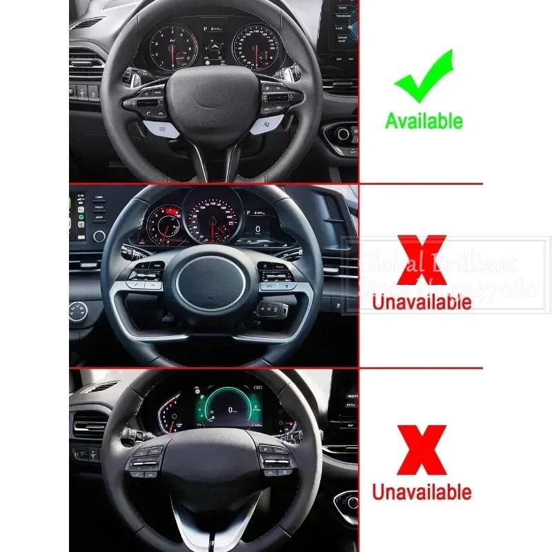 2 stücke Schaltwippen Für Hyundai N Linie Veloster I30 KONA N Elantra Avante GT N-linie CN7 Lenkrad DSG Extender Zubehör