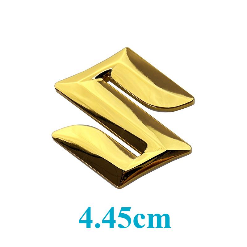 3D Badge Steering Wheel Sticker Car Front Emblem Rear Trunk Logo For SUZUKI Swift Metal Alloy Modified Letter Decoration