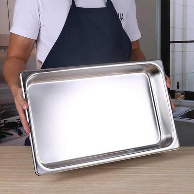 Bandeja de Comida Comercial de Acero Inoxidable