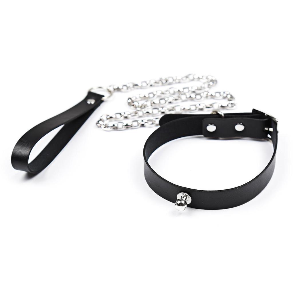 BDSM Restraint Toy Set: Handcuffs, Foot Cuffs & Gag with Storage Bag