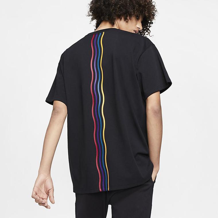 Nike x Pigalle Tee Black/Pure Platinum Men Tops CK2339-010