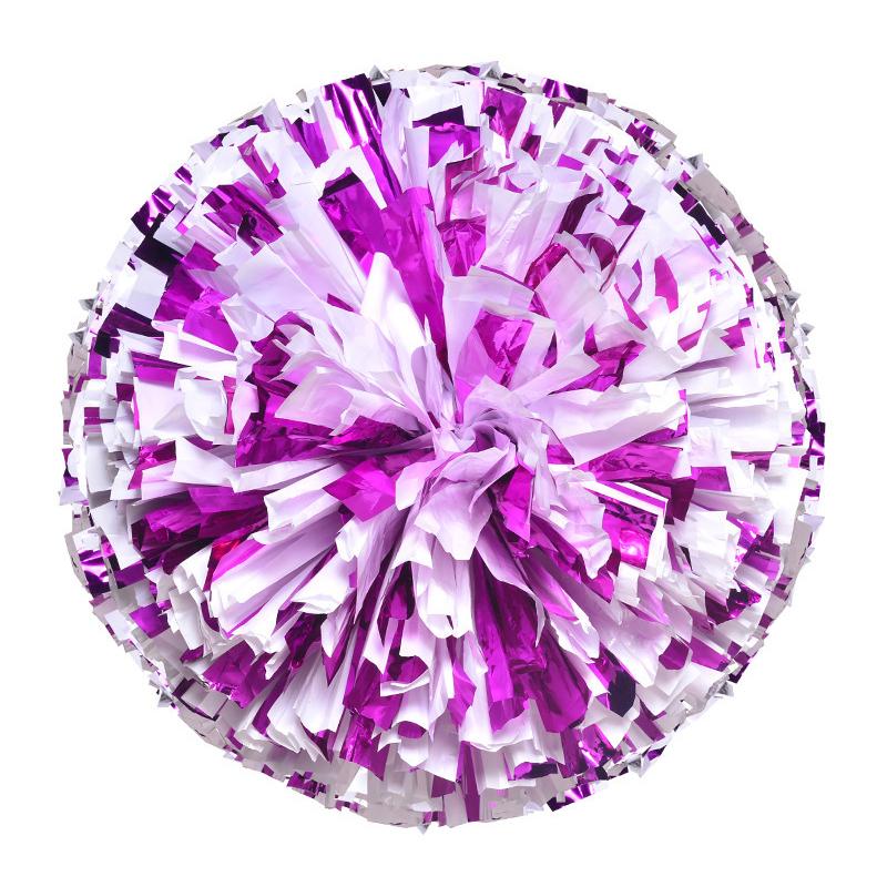 Cheerleader Pom Poms School Games Celebration Competition Vocal Dance Party Concert Match Ball Pompom Ball 2PC Party Decoration