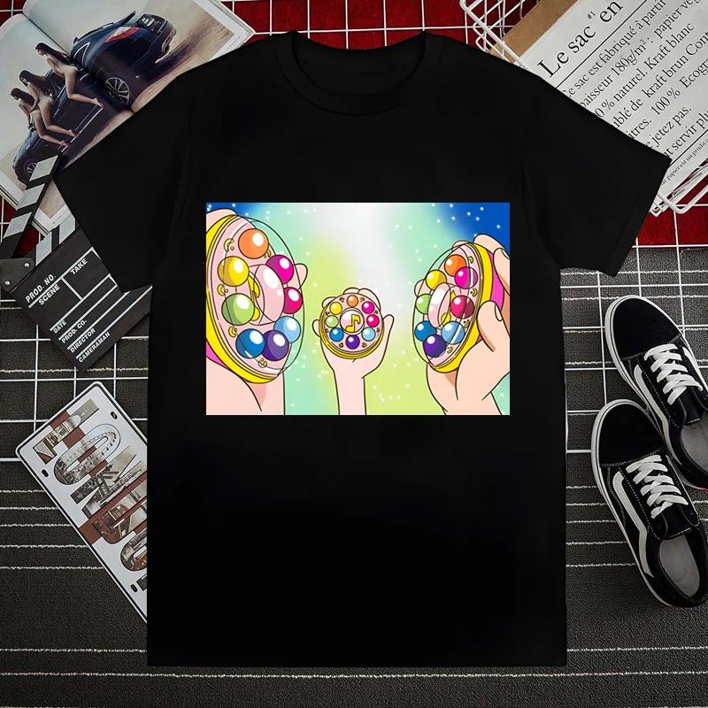 Ojamajo Doremi Magical Summer Fashion Shirt Graphic T Shirt Men Tops Base O-neck Tees Funny Girls Tshirt