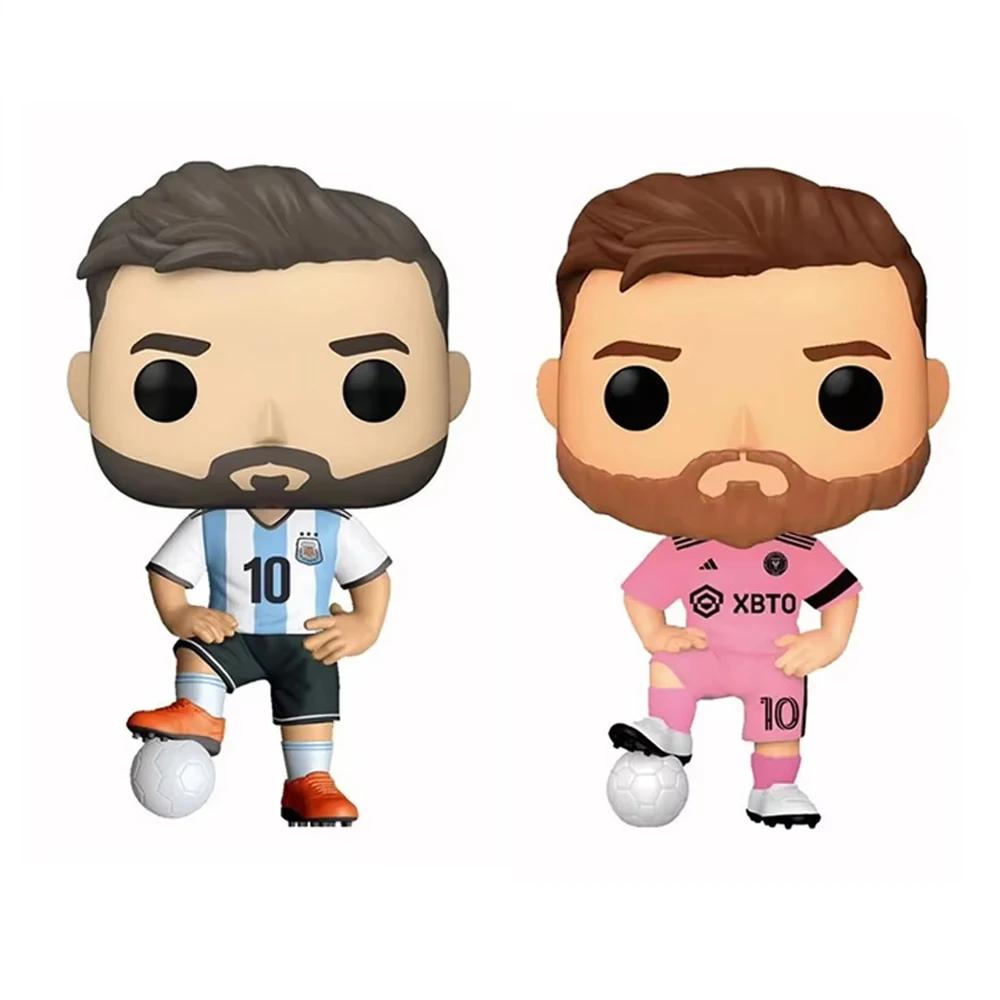 

Новый Поп Лионель Месси #10 Футбольные Звезды Украшения Фигурка Коллекционная Модель Игрушка для Детей Подарок на День Рождения 1Pc(random)