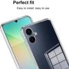 For Samsung Galaxy A06 4G Case TPU Clear Phone Cover + 3PCS Tempered Glass Screen Film 2.5D Arc Edge