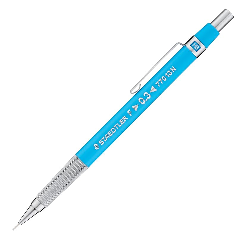 

Staedtler mechanical pencil 0.3mm Mechanical pencil for drafting blue 770 13N