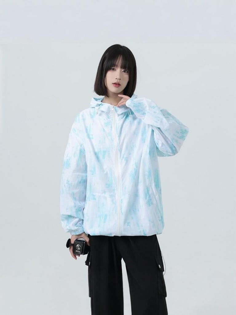 UPF50+ Lightweight Breathable Hooded Jacket for Men & Women - UV Protection & Quick-drying
