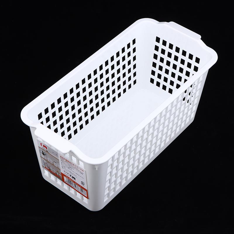 Kunststoff-Aufbewahrungskorb Snacks-Aufbewahrung Hohl Rechteckig Innen Aufbewahrungsbox Korb Sortierung Kleinkram Für Das Badezimmer Küche
