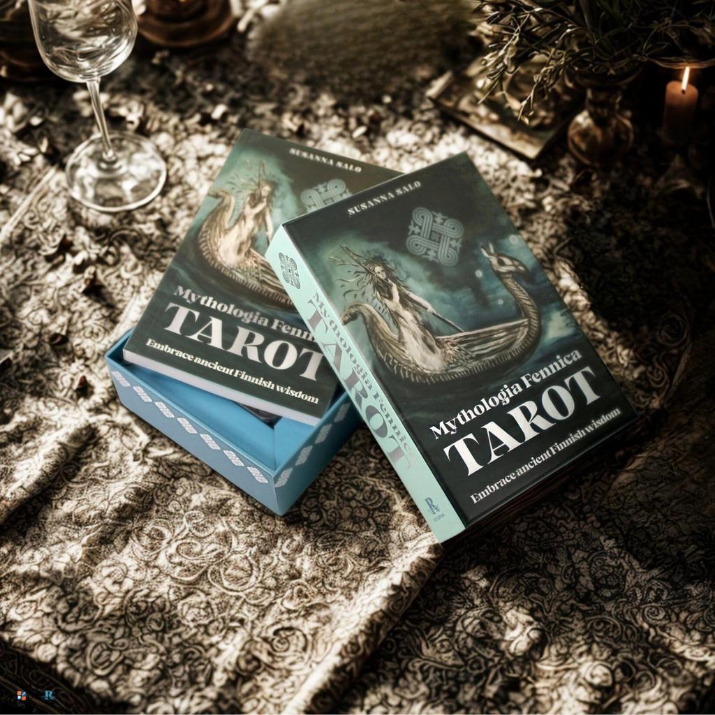 I.I.J Tarot Cards, Mythologia Fennica Tarot, 78 Cards, Tarot Reading, with Japanese Instructions, Authentic