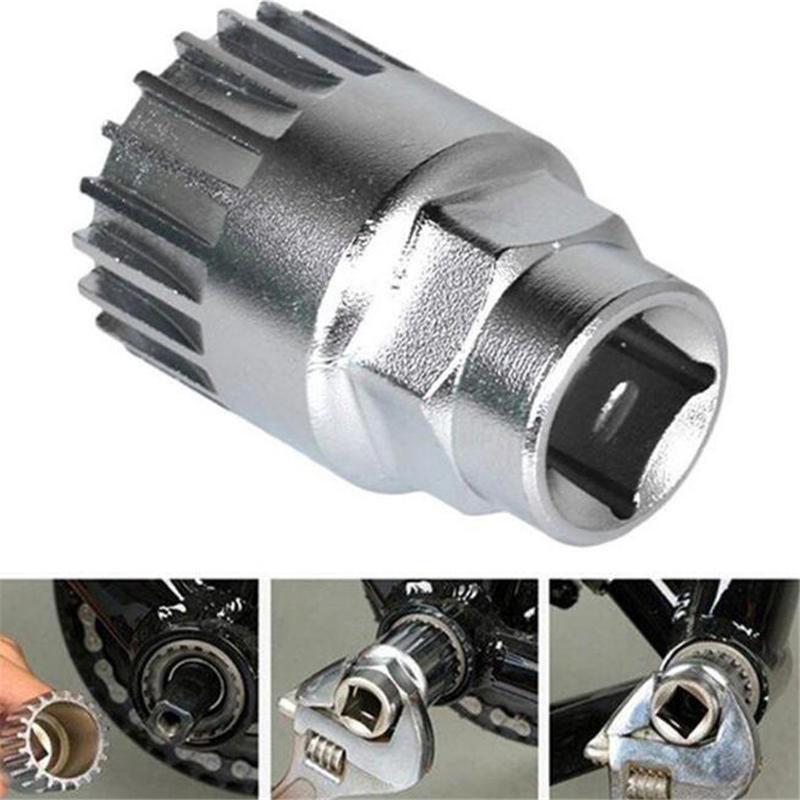 New Bicycle Bottom Bracket Removal Socket Cycling Crank Pedal Puller Remover Repair Extractor Bike Universal Parts