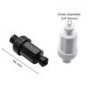 1/4" Water Purifier Front Microfilter Stainless Steel 120 Mesh Quick Connect Water Filter Garden Irrigation Slip Lock Filter