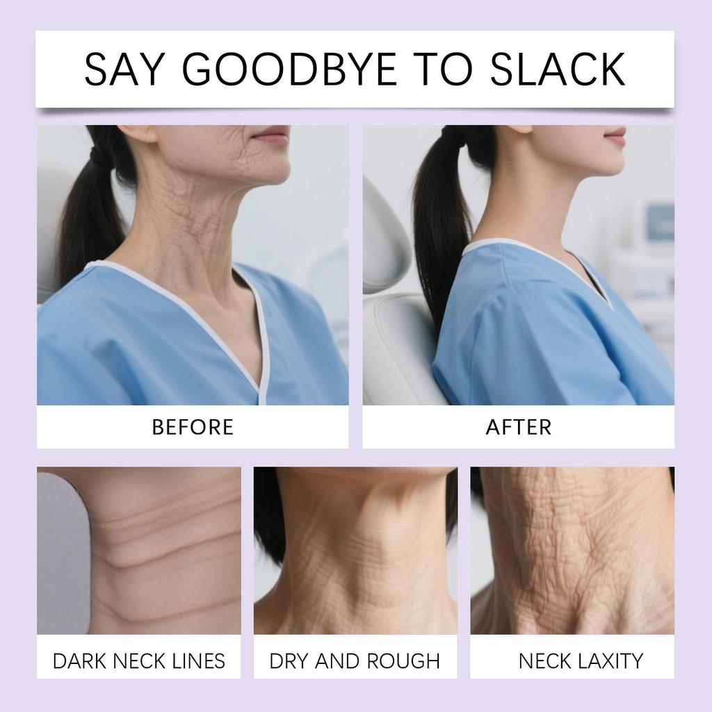 Facial Shaping Patches, Natural Firming Strips, 20 Neck Lifting Patches Neck Tape