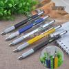 Premium Metal Multifunctional Ballpoint Pen with Spirit Level, Screwdriver, Touch Screen Stylus & Logo Print Option