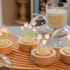 Tulip Mini Lampshade DIY Kit: Handmade Flower Lantern Night Light Gift for Girls