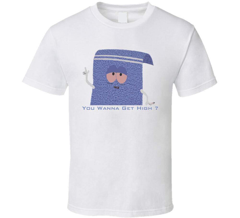 Southpark Towelie funny T Shirt Mens Womens Tees Top S