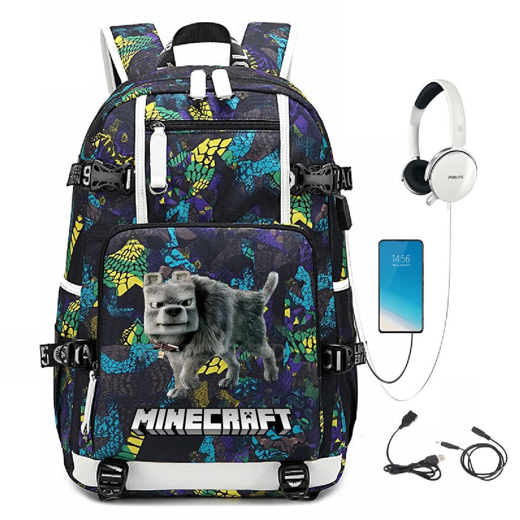 Game Merchandise Outdoor Travel Bag Large Capacity Usb Backpack