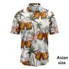 Beer Graphic Harajuku Shirts For Men 3D Print Short Sleeve Tees Summer Hawaiian Holiday Style Button Up Tops Woemn Lapel Shirts