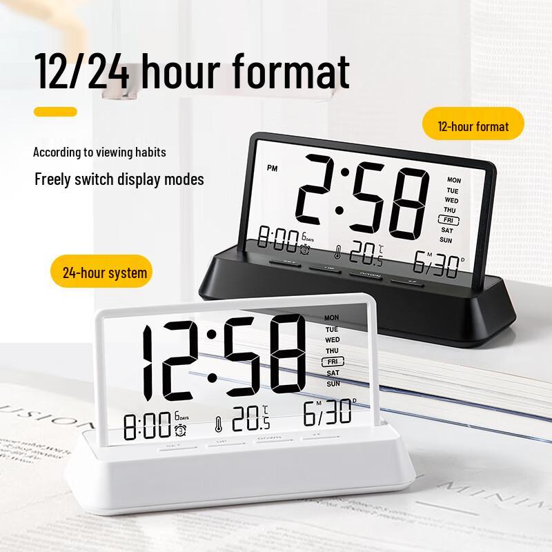 Smart Transparent Digital Alarm Clock