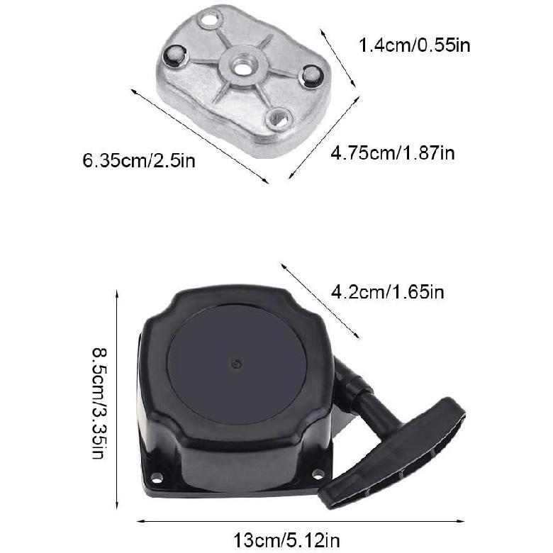 Lawn Mower Starter, Starter Pull Easy Start Assembly for 520 430 Brush Cutter Strimmer Lawnmower Scooter