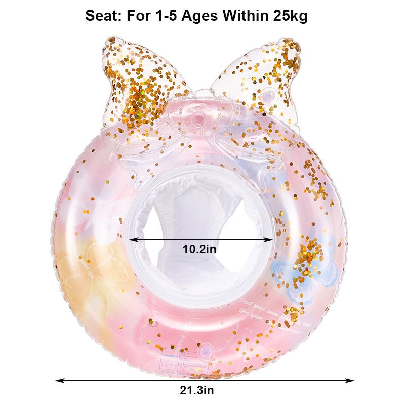 Rooxin Baby Swim Ring Tube Inflatable Swimming Ring Seat For Kid Swimming Circle Float Swim Pool Beach Water Play Equipment