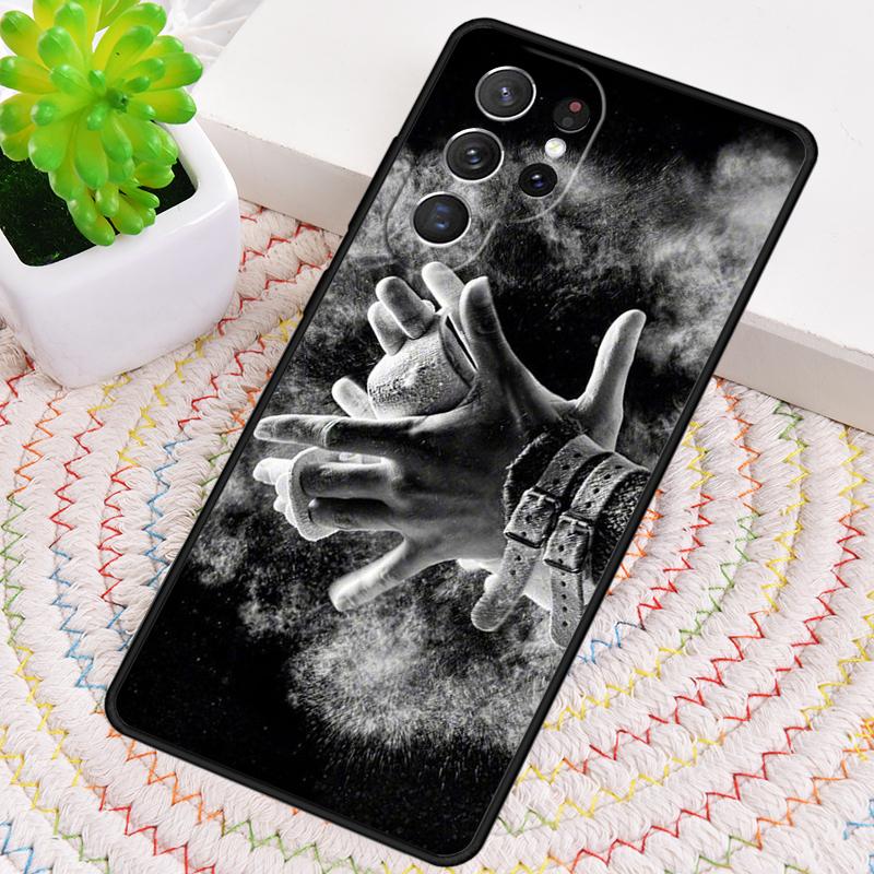 Motivational Gym Inspirational Quotes Phone Case For Samsung Galaxy note 10 pro S26 S25 S24 S23 S22 S21 Plus Ultra Cover