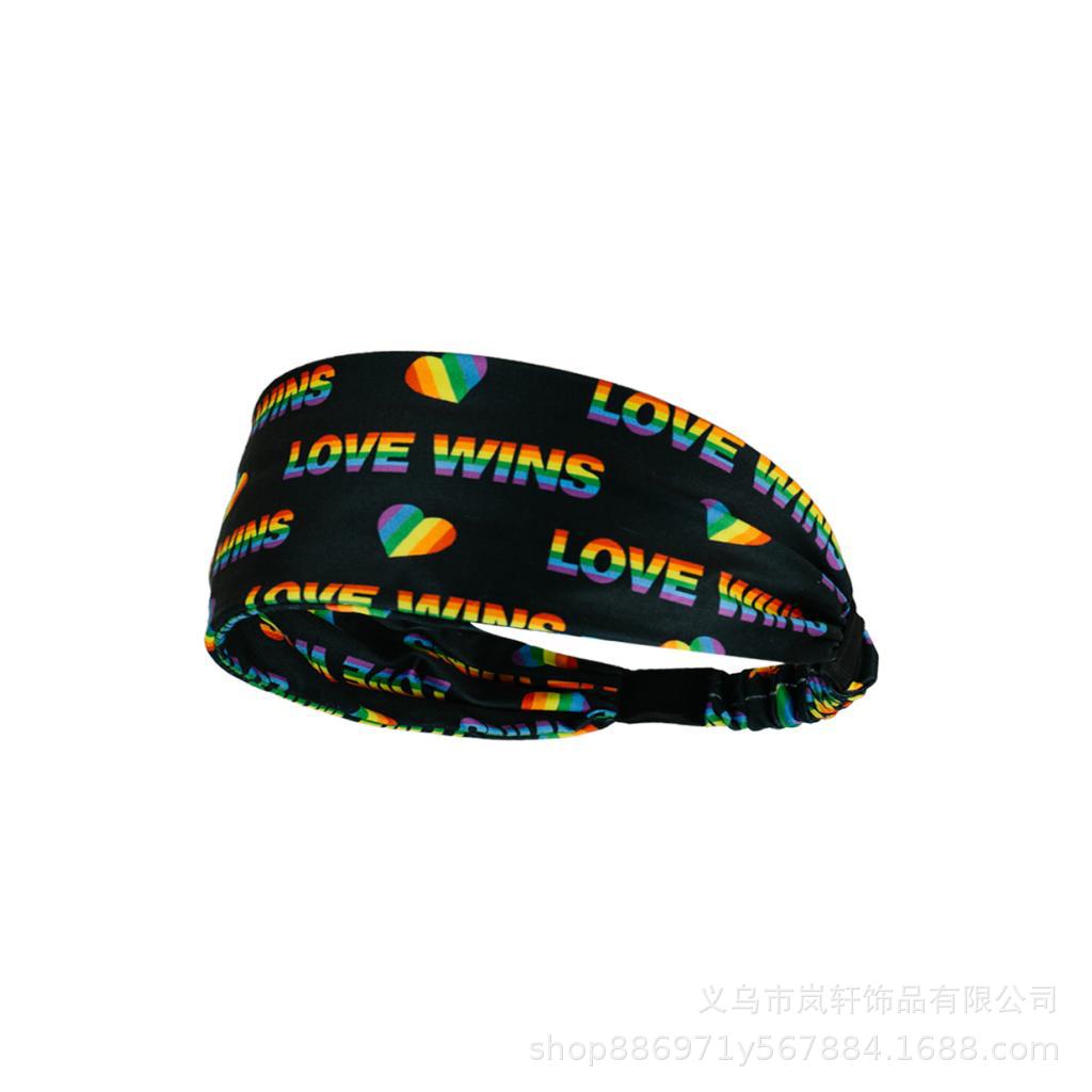 

Colorful Sports Sweatband Headband High Elastic Breathable Gym Running Yoga Hair Bands Outdoor Sports Headbands Tennis Headwrap