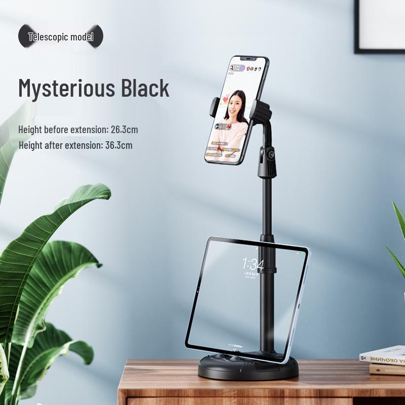 Desktop Multi-functional Phone & Tablet Holder for Creative Top-down Shooting & Home Use