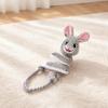 Interactive Toys for Bonding with Pets Dog Tug Rope Toy, Cute Fox Rabbit Squeaky Chew Toy Crinkle Paper, Soft Puppies Pull Medium Large