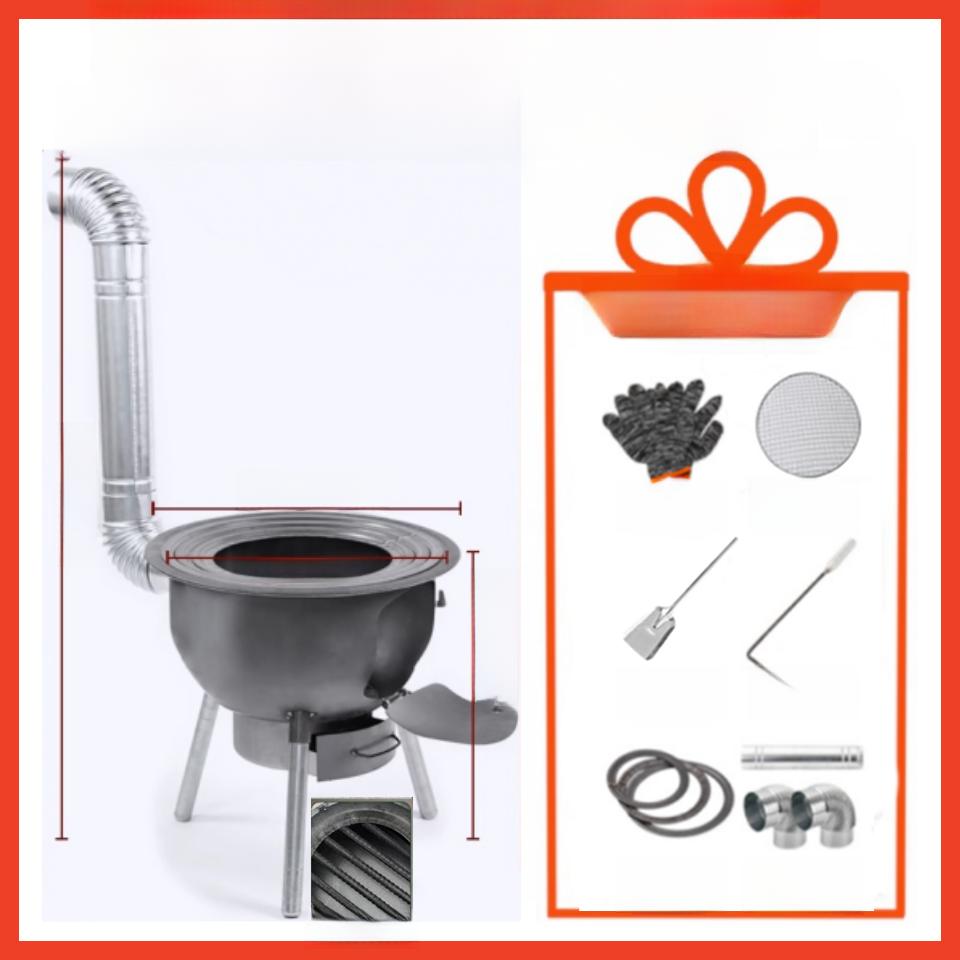 New Sle Rural Home Wood Burning Stove Portable Outdoor Large Pot Stove el Stove Equipment und Pot Stove