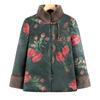 Women's Chinese Style Floral Padded Winter Jacket