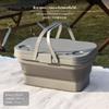 Large Foldable Car Trunk Organizer, Outdoor Camping meal Storage Box, MultiFunctional Table