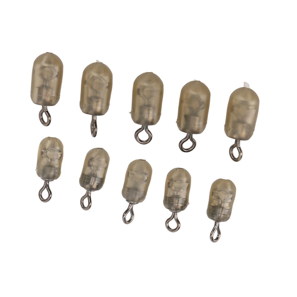 40Pcs Carp Fishing Swivel Connector Carp Bait Cage Hair Rig Stop Beads Fishing Tackle Accessories