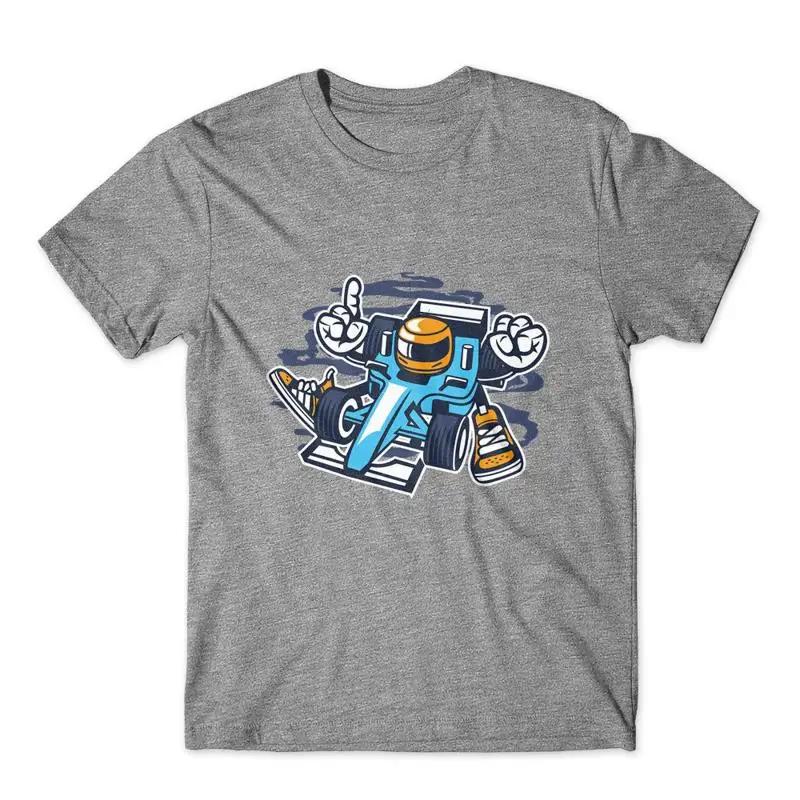 Racer T Shirt 100 Cotton Premium New S разноцветный