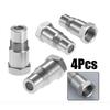 4PCS Car CEL Oxygen O2 Sensor Fix Check Engine Light Eliminator Adapter With Filter Car Tool Accessory