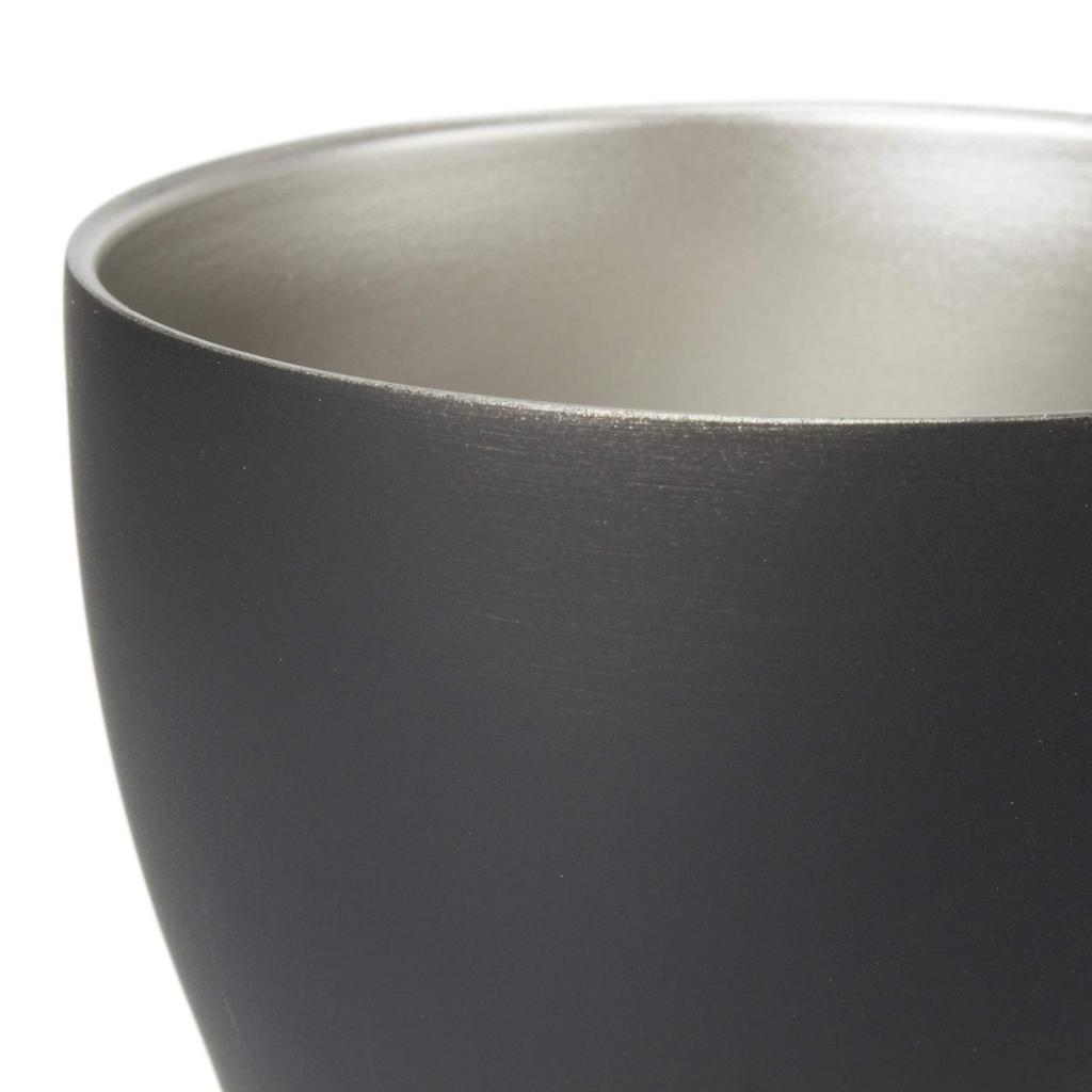 Apex Heart Pair of Double-Walled Cups with Non-Melt Ice, Wooden Box, Baron BA-1340