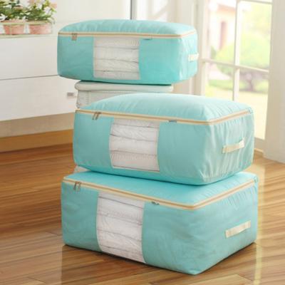 Borsa Porta Abiti Antipolvere Pieghevole in Tessuto Oxford Borsa Porta Piumoni e Vestiti Grande Capacità Borsa Porta Piumoni per Armadio