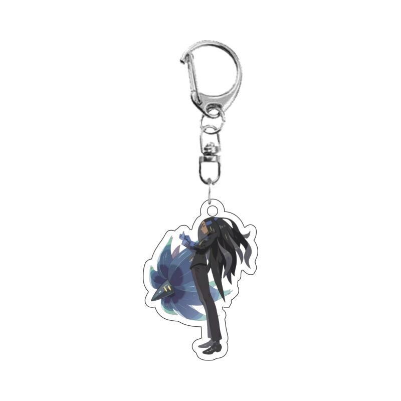 Portachiavi Acrilico Cartoni Animati Anime per Lance Lucy Cynthia Caitlin Steven Stone Ciondolo Acrilico per Zaino Fibbia Portachiavi Acrilica